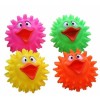Spiky Ball with Colorful Duck Figure for Dogs