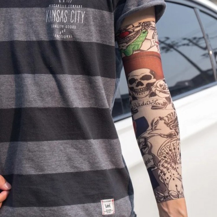 Wearable 3D Printed Arm Socks Tattoo (2 Pieces) Model 14 Wearable 3D Printed Arm Socks Tattoo (2 Pieces) Model 14