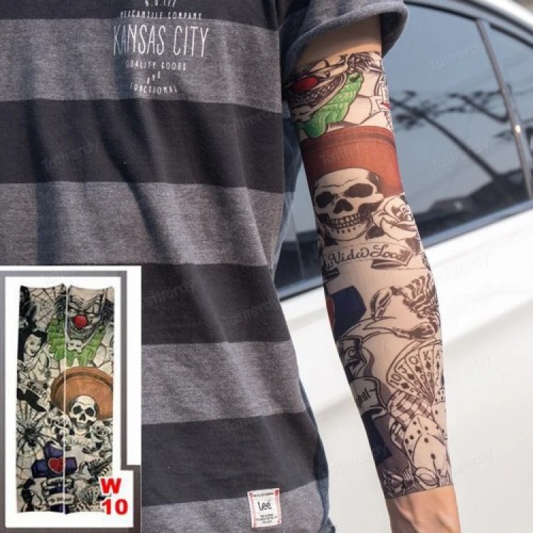 Wearable 3D Printed Arm Socks Tattoo (2 Pieces) Model 14
