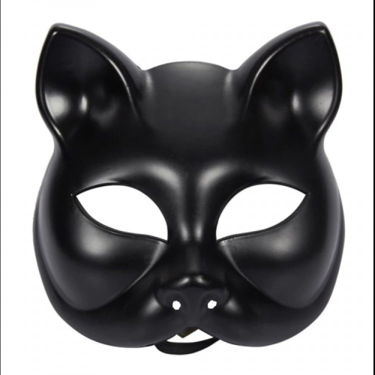 Black Color Luxury Cat Mask