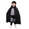 Black Collared Children's Cape
