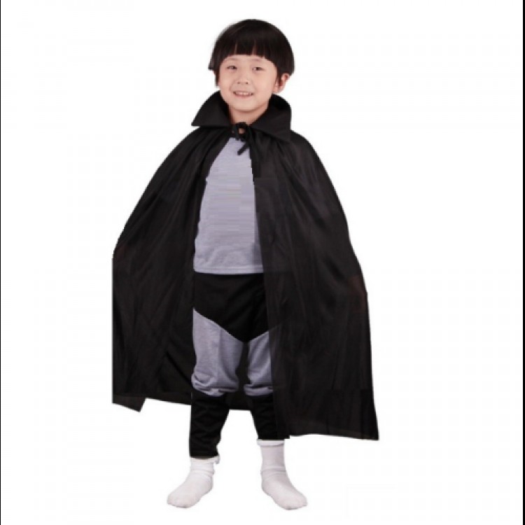 Black Collared Children's Cape Black Collared Children's Cape