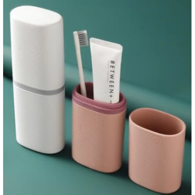 Travel Toothbrush and Toothpaste Storage Case