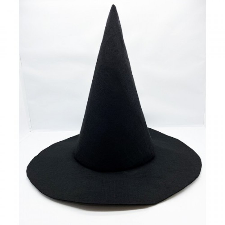 Black Felt Witch Hat