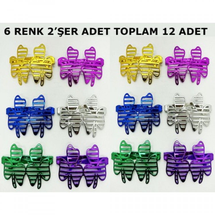 Vegas Casino Themed Party Glasses 6 Colors 12 Pieces