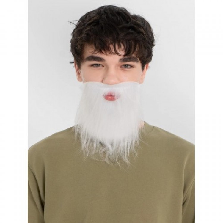 White Speckled Fake Beard Child Adult White Speckled Fake Beard Child Adult