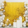 Gold Color Backdrop Decor