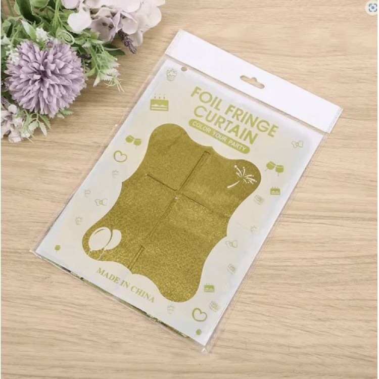 Gold Color Backdrop Decor