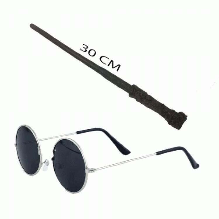 Harry Potter Wand and Glasses Set Harry Potter Wand and Glasses Set