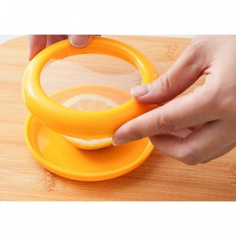 Flexible Food Storage Containers in the Shape of a Lemon