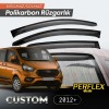 Ford Custom 2012+ Wind Deflector V2 Flat