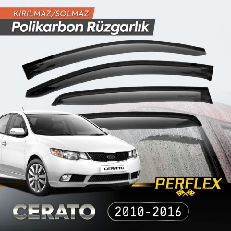 KIA CERATO 2010-2016 Wind Deflector V2