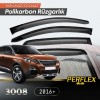 Peugeot 3008 2016+ Wind Deflector V2 Flat