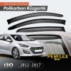 Hyundai i30 2012-2017 Wind Deflector V2 Mugen