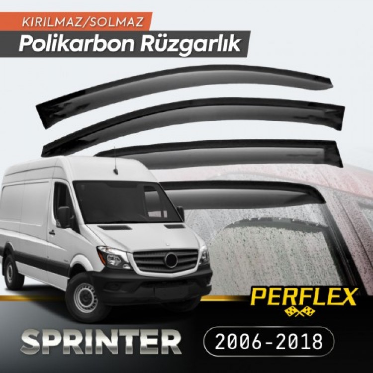 Mercedes Sprinter 2006-2018 Window Deflector V2 Mugen