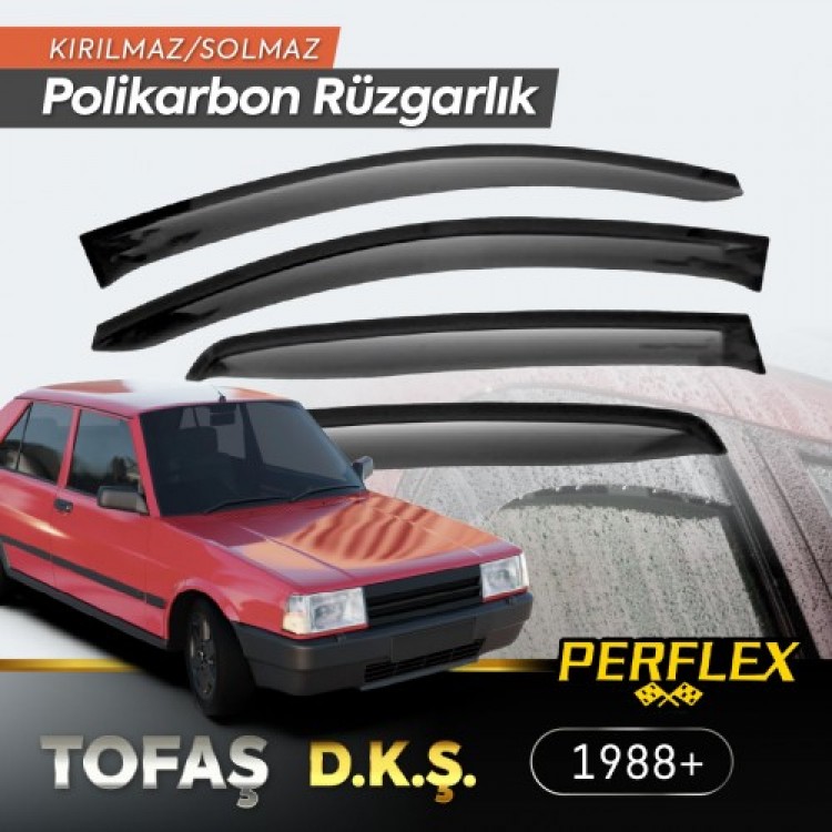 Tofaş D.K.Ş 1988+ Glass Wind Deflector V2 Mugen