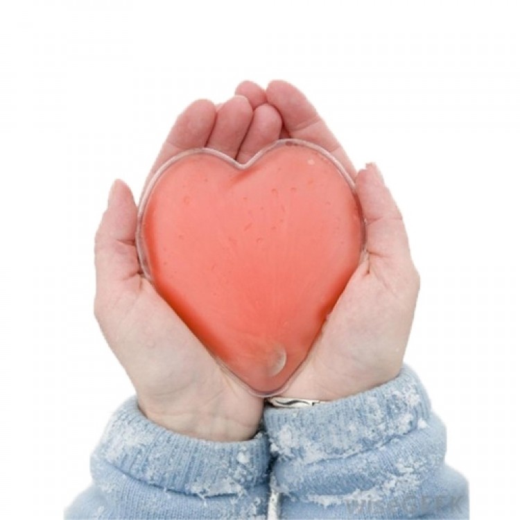 Heart-Shaped Hand Warmer