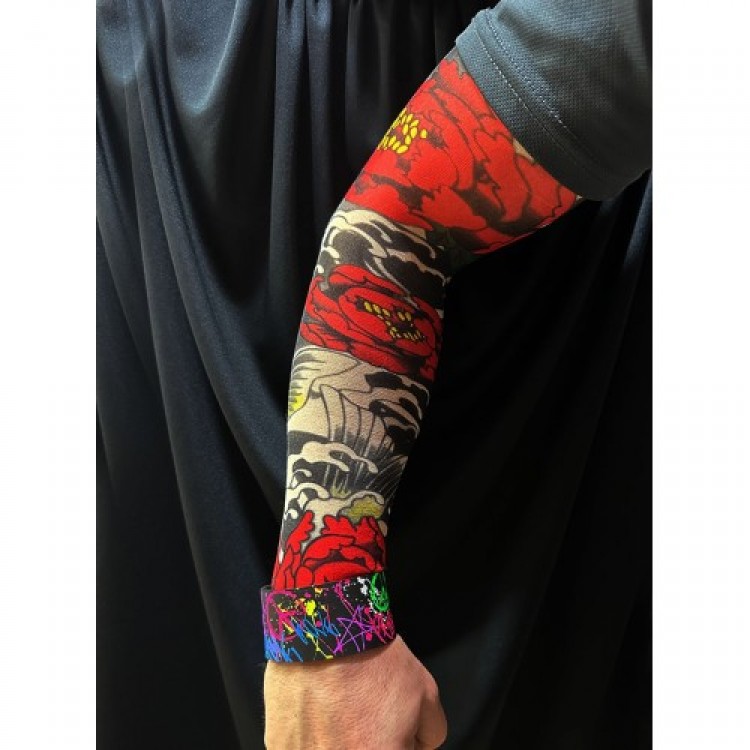 Wearable Arm and Leg Tattoo 3D Printed 2 Pieces Model 2