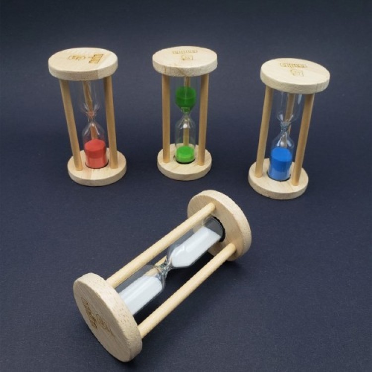 Wooden Decorative 5-Minute Wooden Hourglass Wooden Decorative 5-Minute Wooden Hourglass