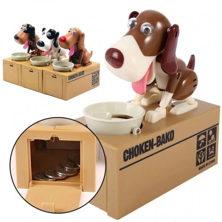 Money-Eating Dog Piggy Bank