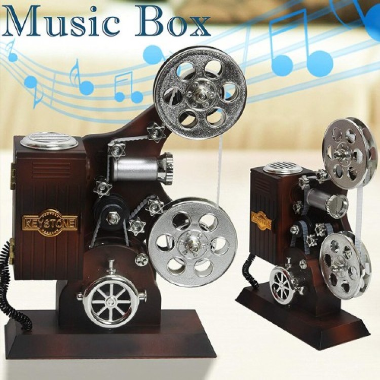 Music Box in the Shape of a Film Camera Music Box in the Shape of a Film Camera