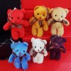 Teddy Bear Keychain Bag Charm