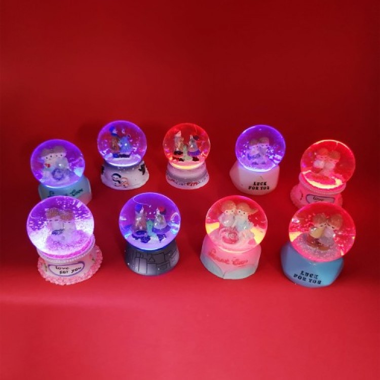 Decorative Mini Valentine's Snow Globe Decorative Mini Valentine's Snow Globe