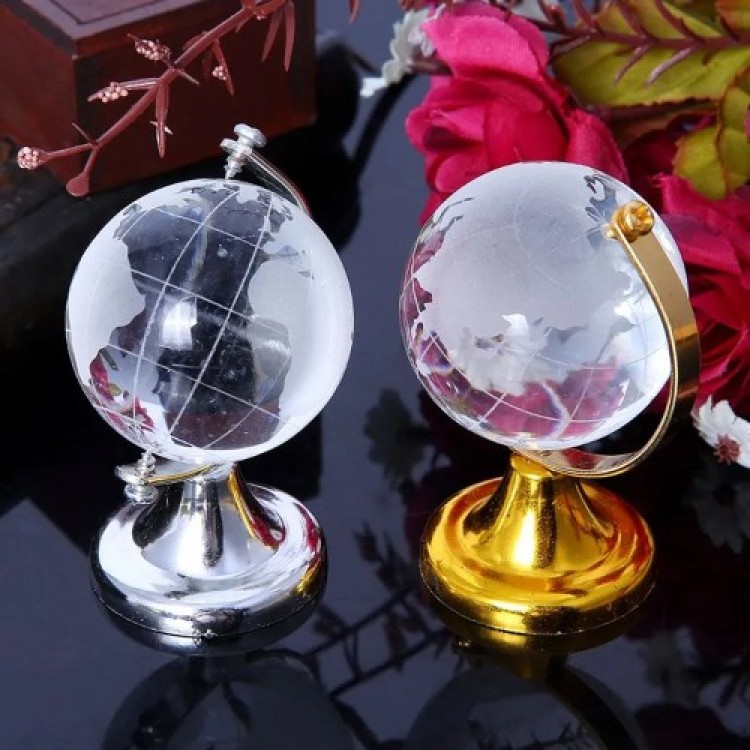 Small Crystal Glass Globe