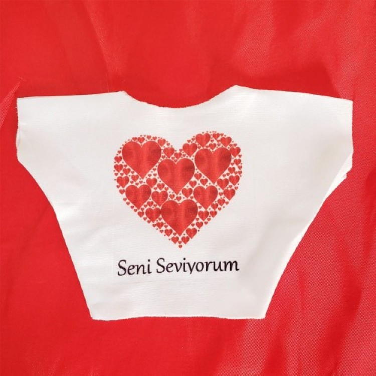 I Love You Printed T-Shirt