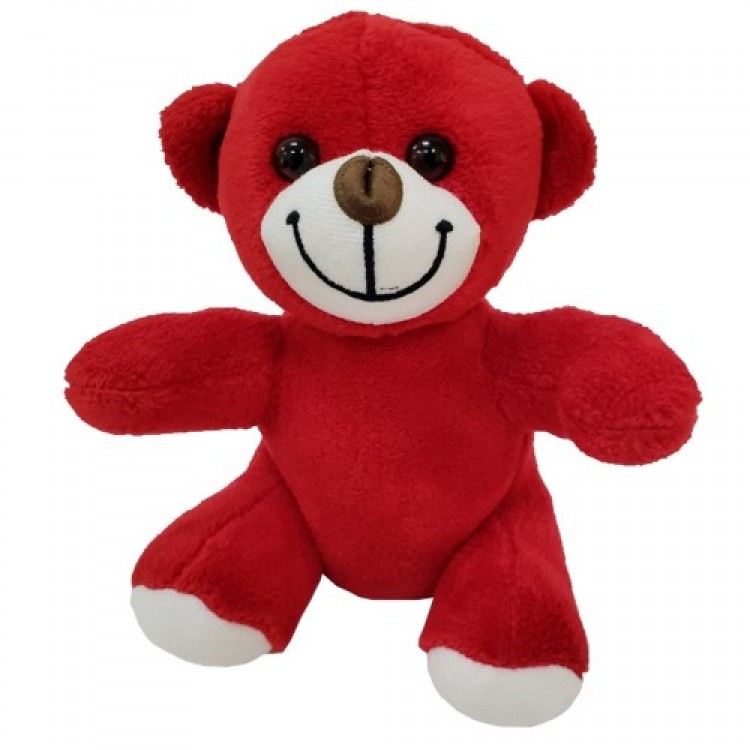 Cute Red Plush Toy Bear