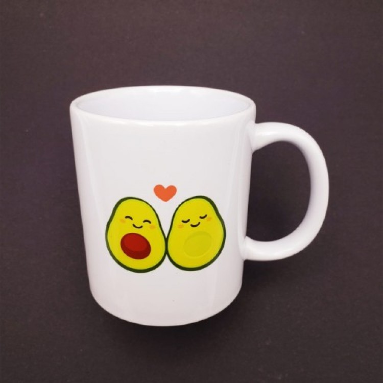 Cute Avocado Double-Printed Mug Cute Avocado Double-Printed Mug