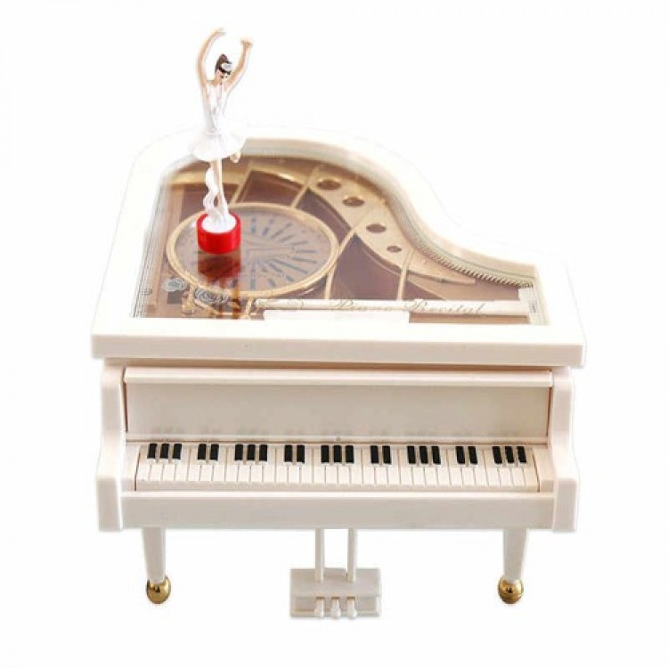 Piano-Designed Ballerina Music Box Piano-Designed Ballerina Music Box