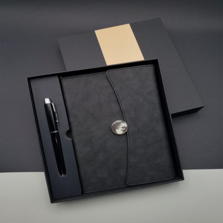 Agenda Notebook and Pen Set