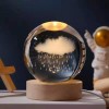 Cloud and Rain Design Illuminated Glass Sphere
