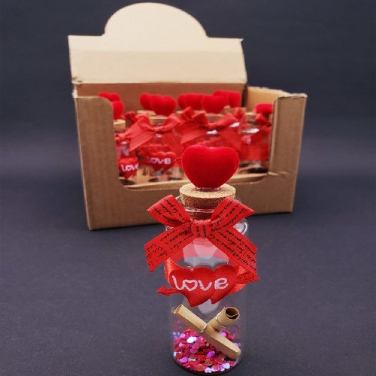 Love Heart Wishing Bottle