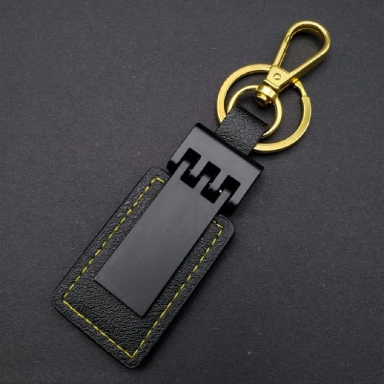Black Metal Keyring
