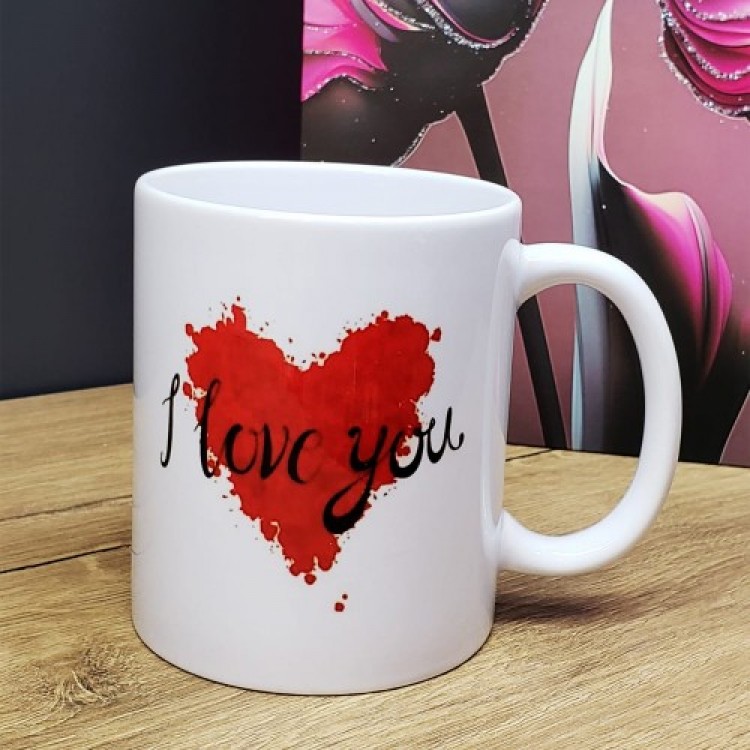 I Love You Design Mug