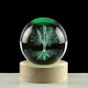Color-Changing Tree of Life Glass Globe
