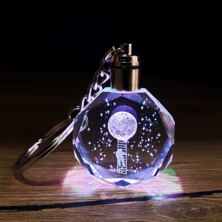 Light-Up Crystal Keychain Gift Light-Up Crystal Keychain Gift