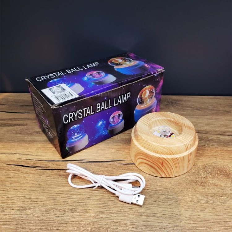 Decorative Galaxy Planet Design Rotating Table Lamp