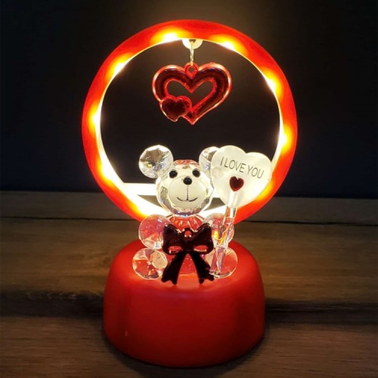 Decorative Lighted Teddy Bear