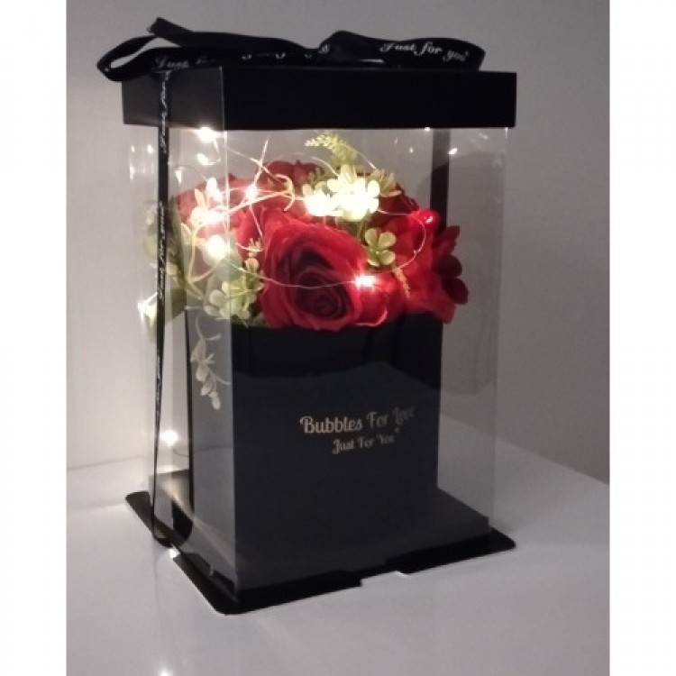 LED-Lit Red Valentine's Day Gift