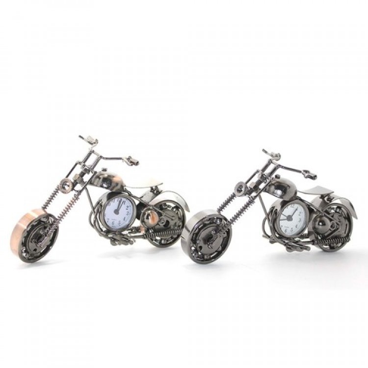 Desktop Decorative Metal Motor Clock Desktop Decorative Metal Motor Clock