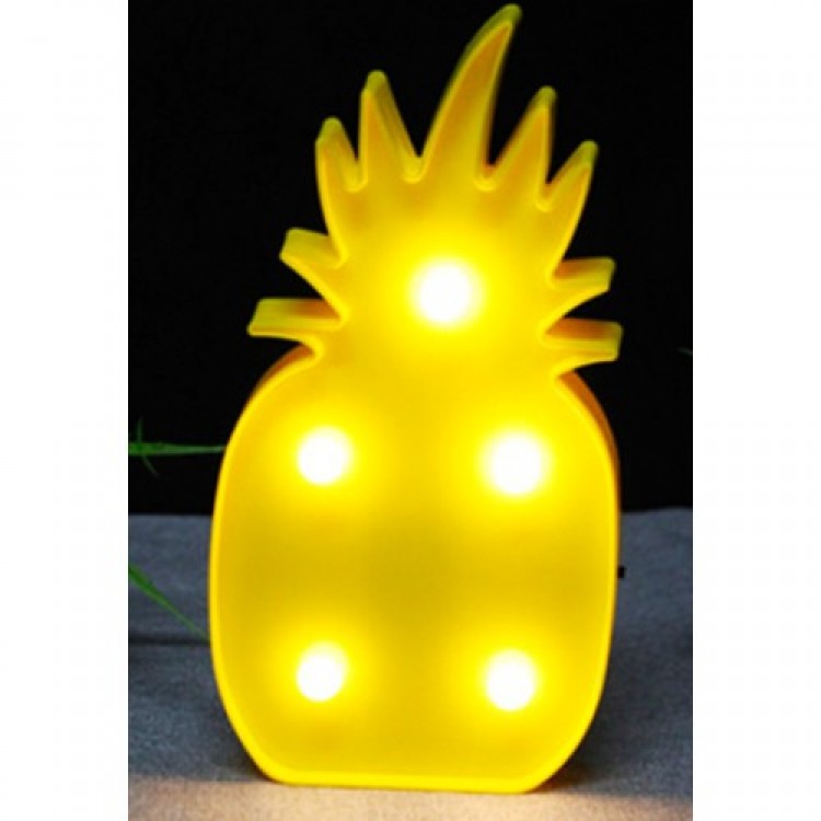 LED Pineapple Night Light