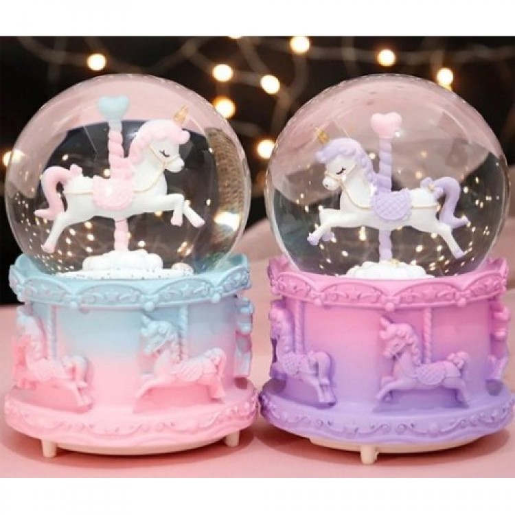 Horse Ant Snow Globe Small Size