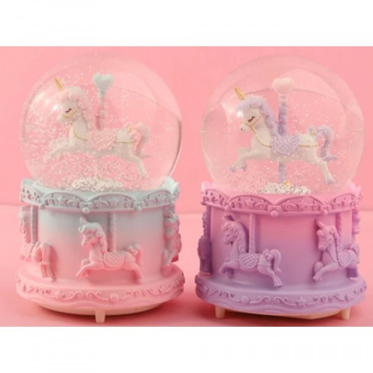 Horse Ant Snow Globe Medium Size