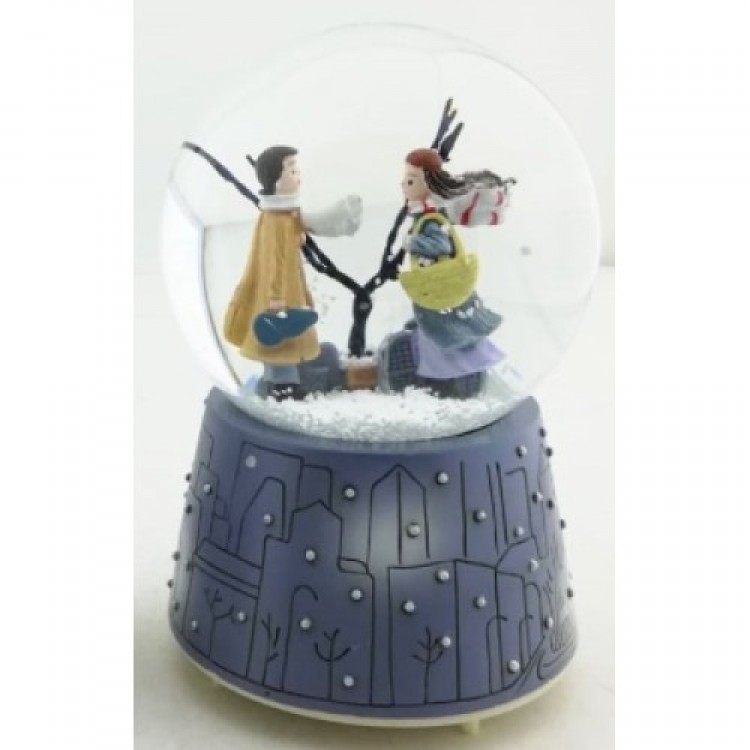Winter Fairy Tale Snow Globe Medium Size
