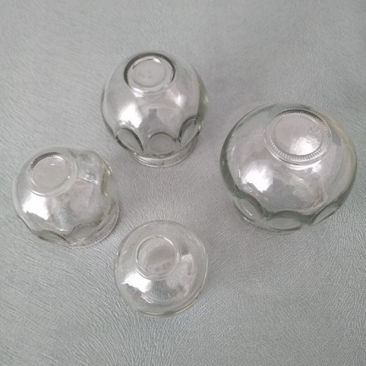 Glass bloodletting cup 5 NO