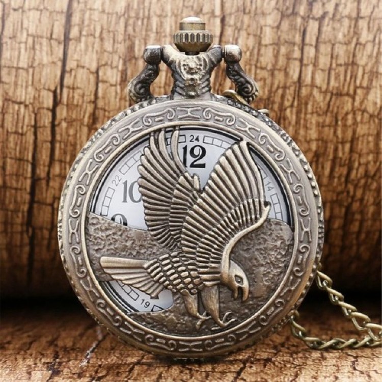 Eagle-Designed Pocket Watch Eagle-Designed Pocket Watch
