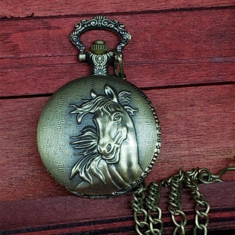 Horse-shaped Pocket Watch